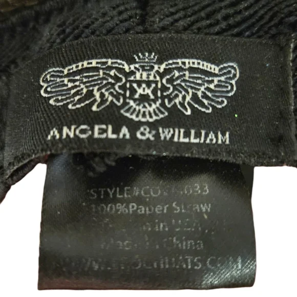 Angela & William Patriotic Cowboy Hat USA Flag Eagle Band Western Straw Sz 7 22” - Picture 8 of 9